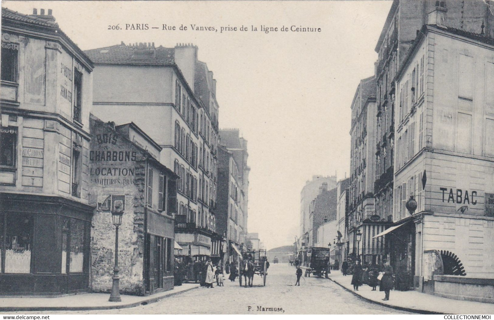 PARIS 15eme   ,,, Rue De Vanves Prise De La Ligne De Ceinture - District 15