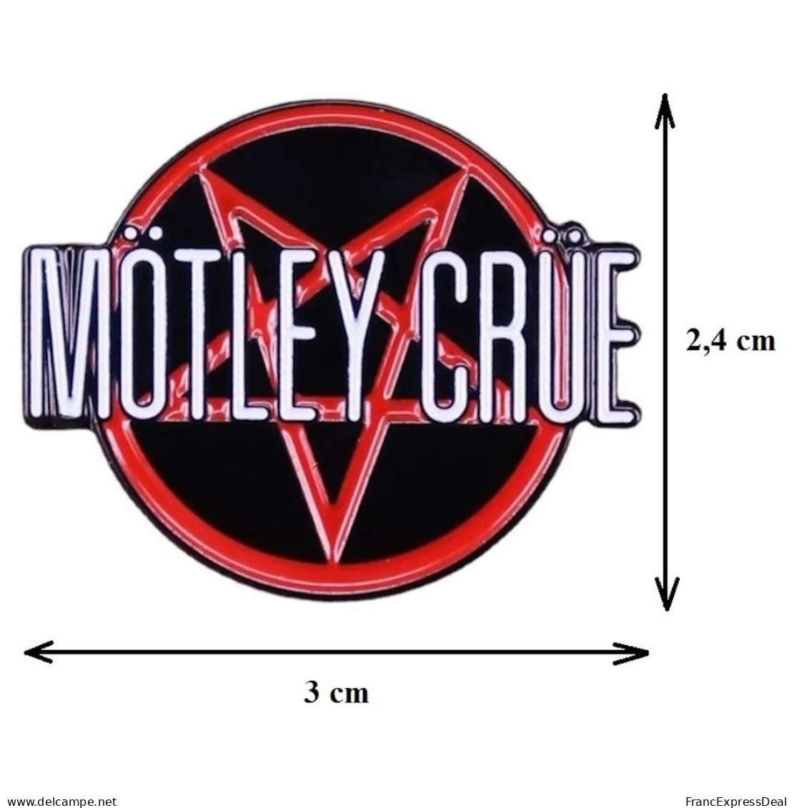 Pin's NEUF En Métal Pins - Mötley Crüe Motley Crue - Musique