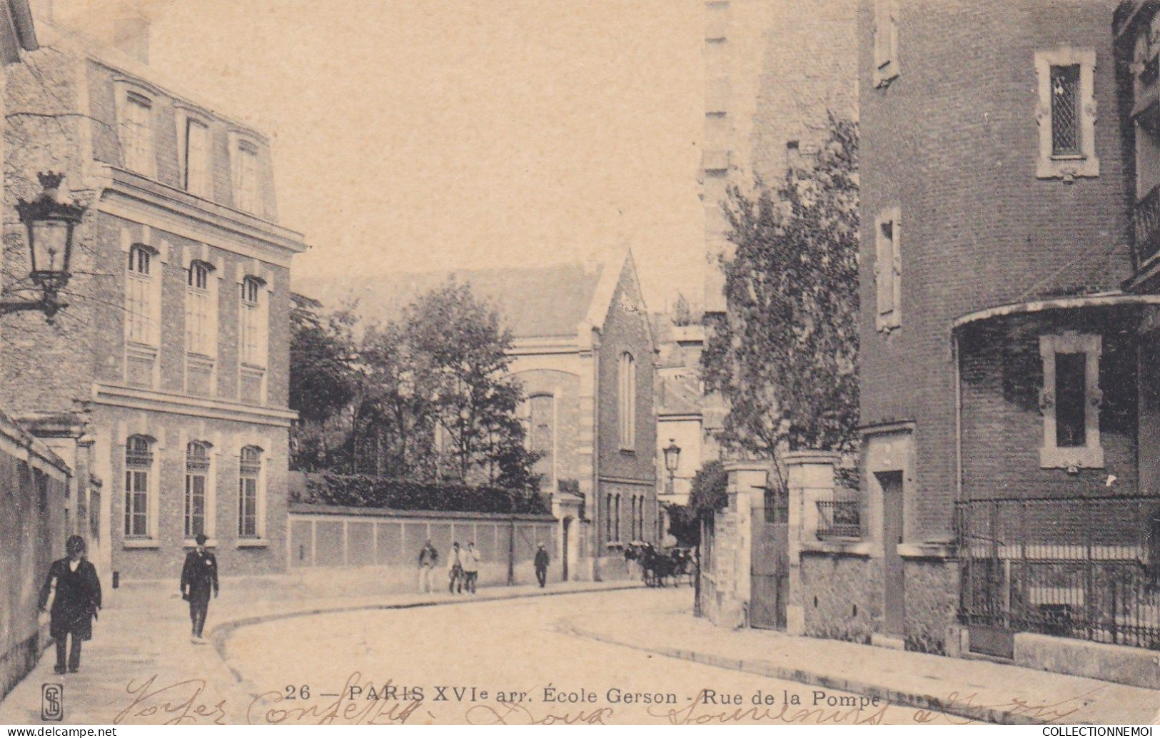 PARIS 16eme   ,,, Ecole Gerson Rue De La Pompe - Paris (16)