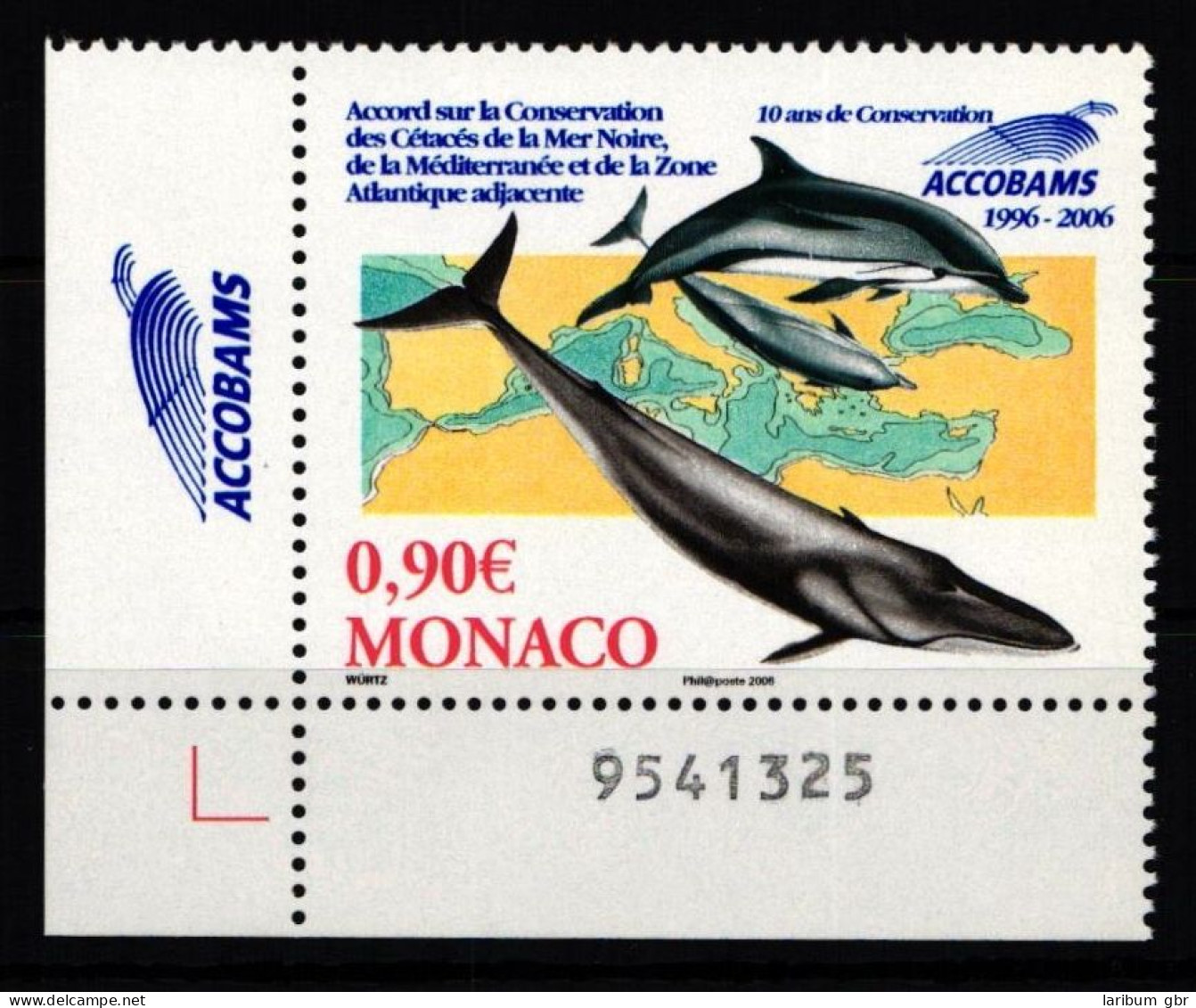 Monaco 2810 Postfrisch #KO995 - Marine Life