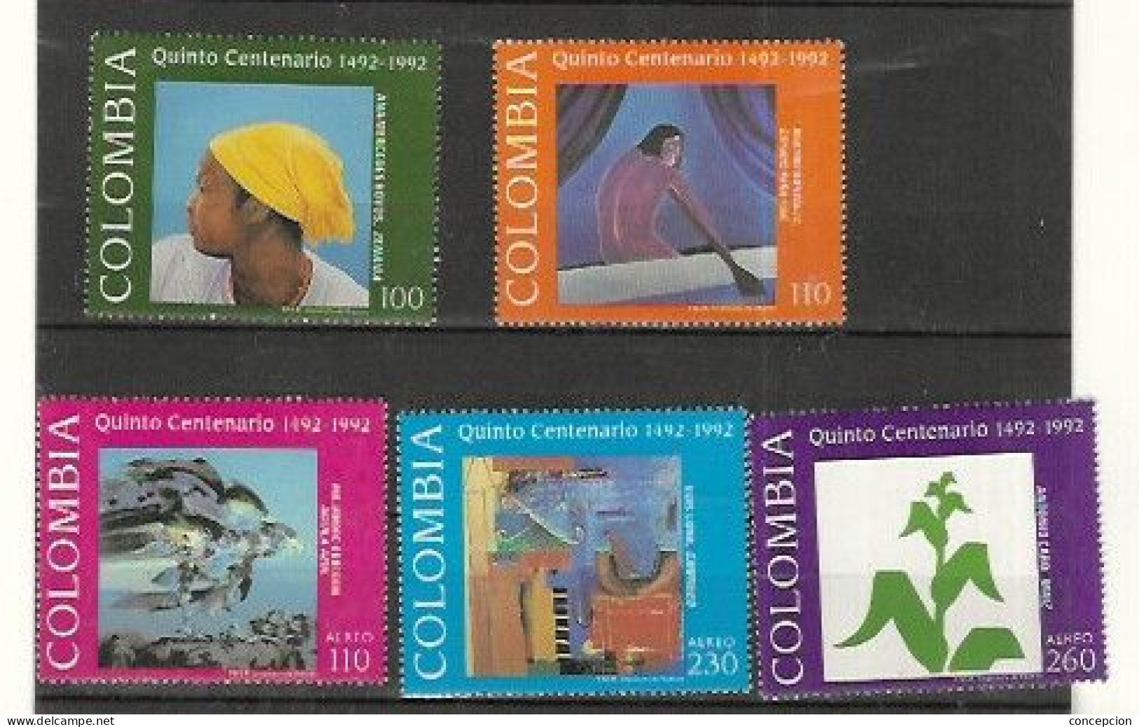 CLOMBIA Nº  989 AL 990 Y AE 854 AL 856 - Colombia