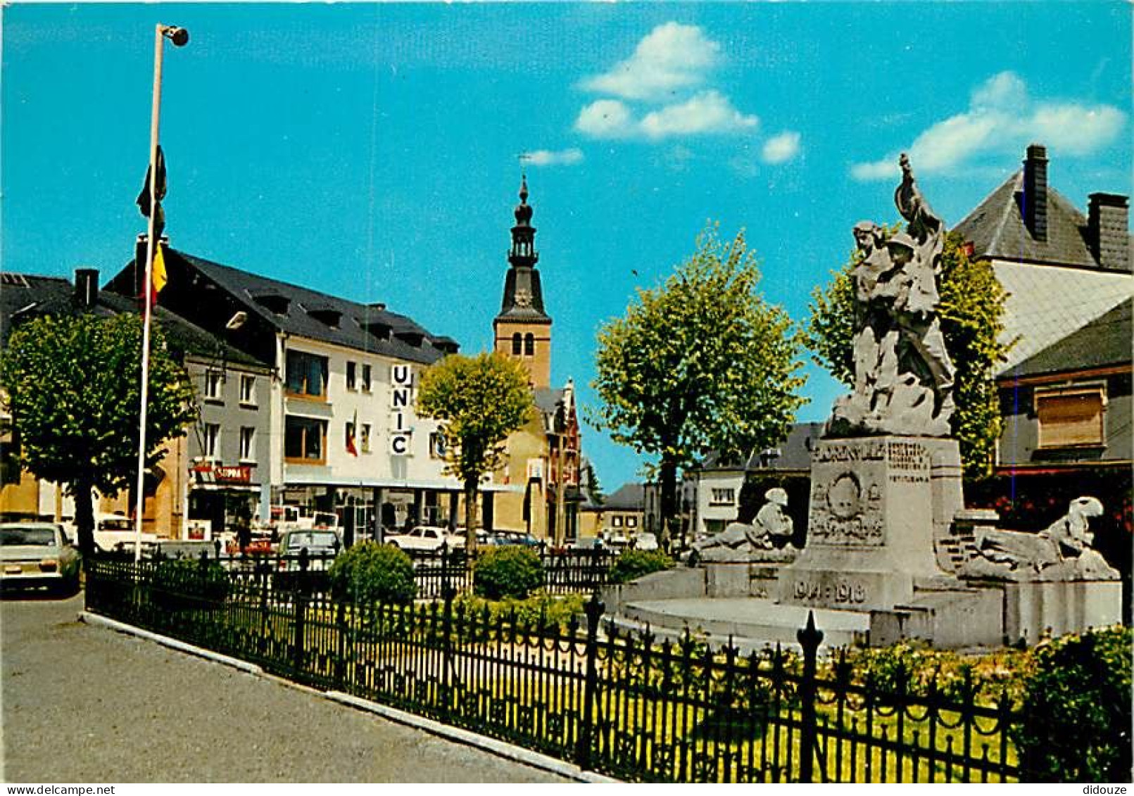 Belgique - Florenville - Place Albert I Et Monument Aux Morts - Automobiles - Carte Neuve - CPM - Voir Scans Recto-Verso - Florenville
