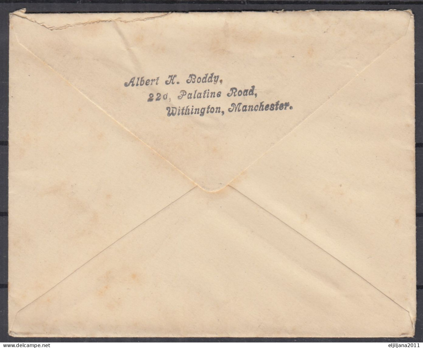 Great Britain - GB / UK 1937 ⁕ KEVIII On Cover Didsbury Manchester To Austria Wien - Lettres & Documents