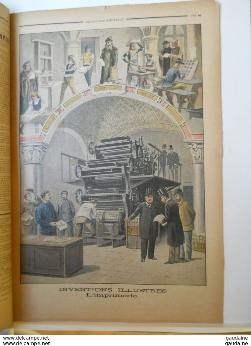 LE PETIT JOURNAL N°550 - 2 JUIN 1901 - REVUE DE VINCENNES - MILITAIRES - IMPRIMERIE - FENOUILLET - Le Petit Journal