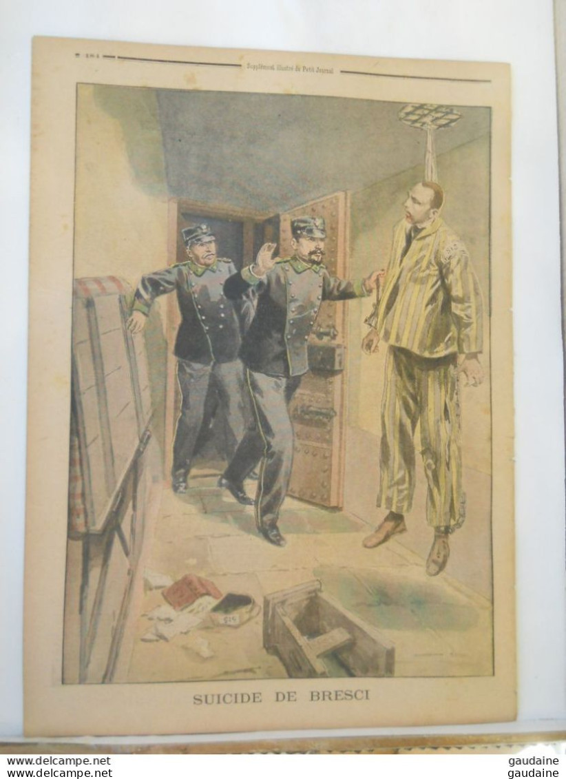 LE PETIT JOURNAL N°551 - 9 JUIN 1901 - LA REINE RANAVALO DE MADAGASCAR A PARIS - SUICIDE DE BRESCI - ITALIE - Le Petit Journal