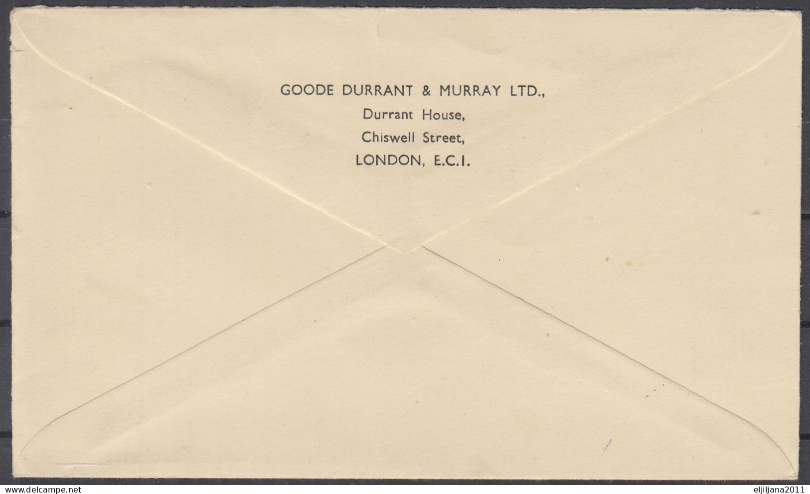 Great Britain - GB / UK 1958 ⁕ Post Paid Cover London To Austria Vienna 1 ⁕ See Scan - Frankeermachines (EMA)
