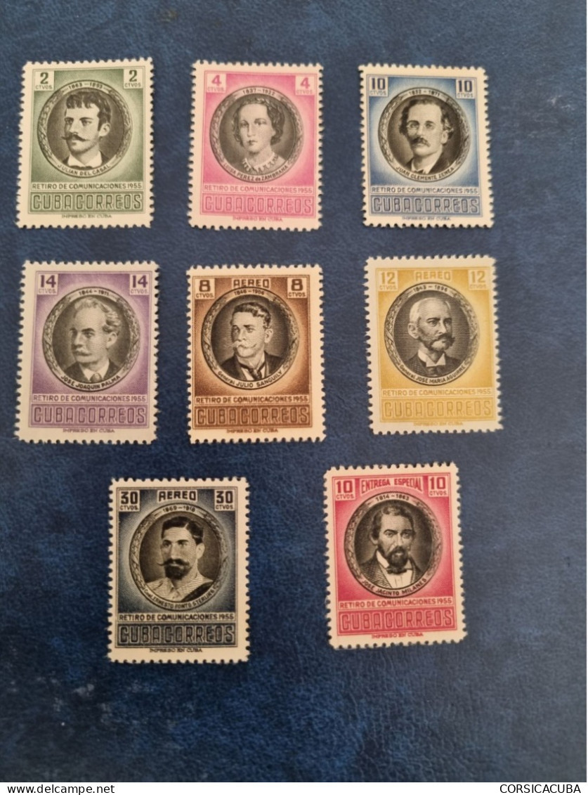 CUBA  NEUF  1956   RETIRO  DE  COMUNICACIONES   //  PARFAIT  ETAT  //  1er  CHOIX  // - Unused Stamps