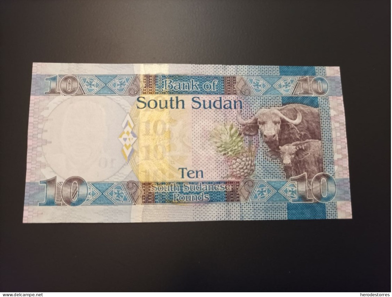 Billete Sudan 10 Pounds, Año 1991, UNC - Sudan