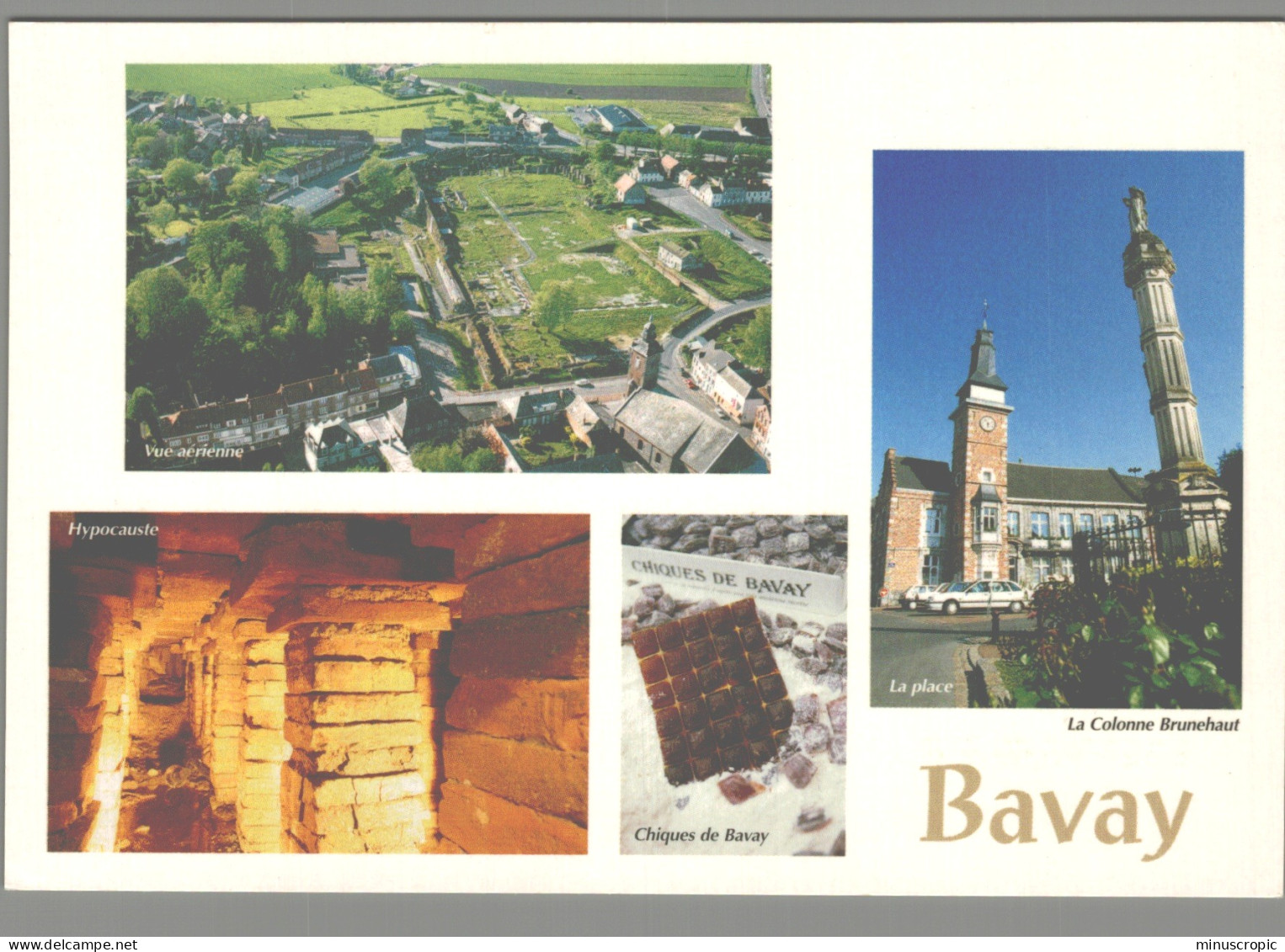 CPM 59 - Bavay - Vue Aérienne - Hypocauste - Chiques De Bavay - La Colonne Brunehaut - Bavay