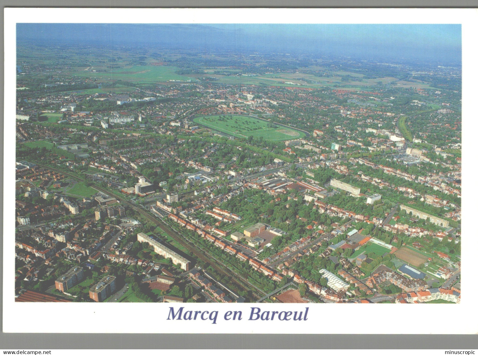 CPM 59 - Marcq En Baroeul - Vue Aérienne - Marcq En Baroeul