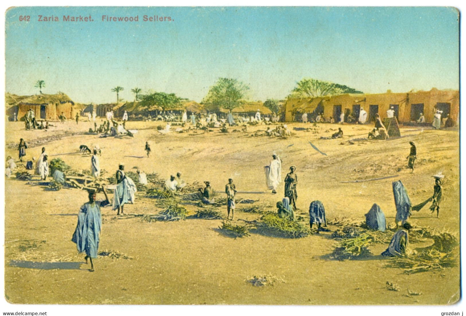 Zaria Market, Firewood Sellers, Zaria, Nigeria - Nigeria