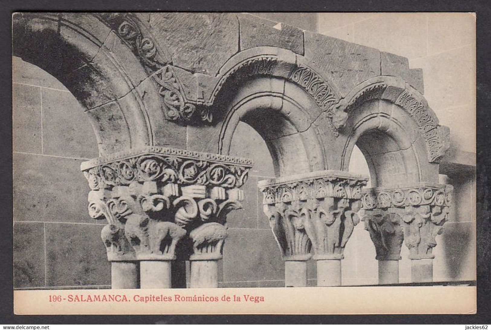 081397/ SALAMANCA, Capiteles Romanicos De La Vega - Salamanca