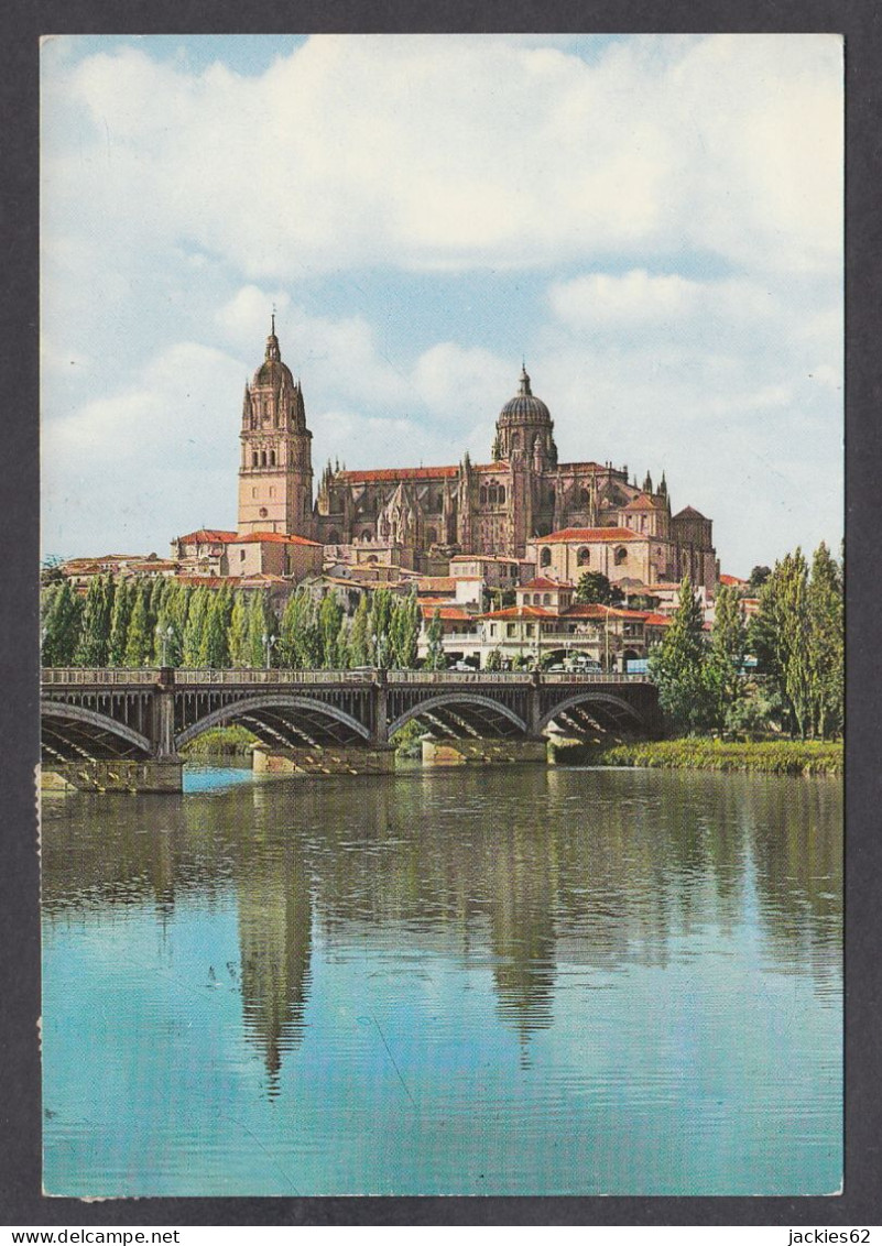 108260/ SALAMANCA, Puente Sobre El Rio Tormes Y Catedral - Salamanca