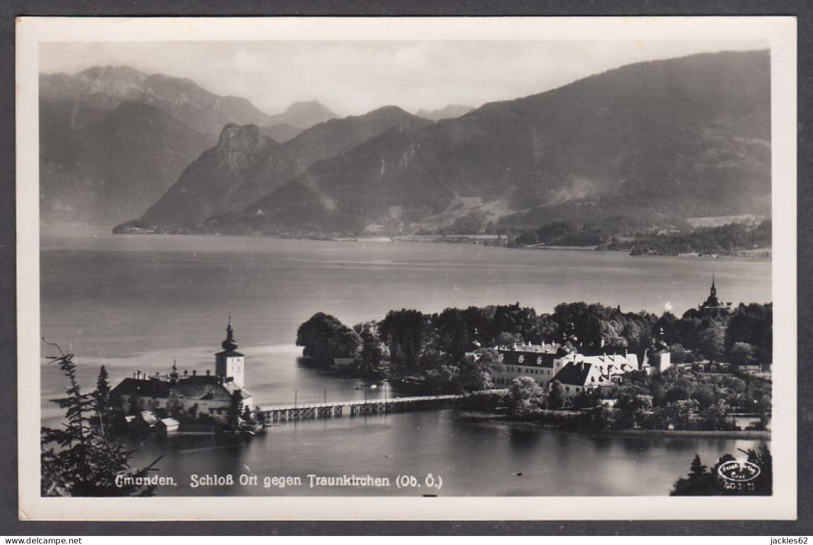 126316/ GMUNDEN, Schloss Ort Gegen Traunkirchen - Gmunden