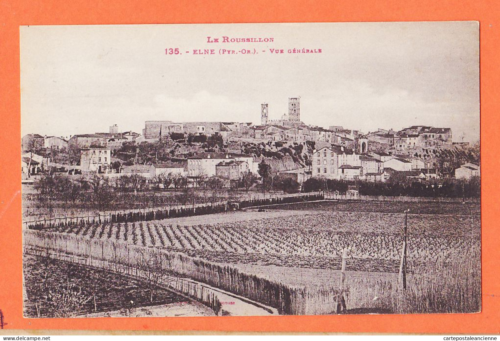 03781 / ELNE 66-Pyrénées-Orientales Vue Générale Le ROUSSILON 1910s LABOUCHE 135 - Elne