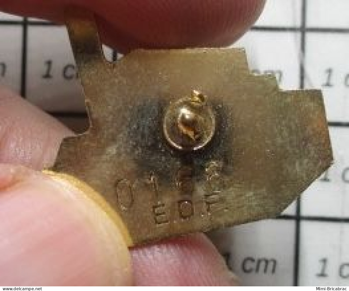 718c  Pin's Pins / Beau Et Rare / EDF GDF / CENTRALE DE LA MAXE HILAIRE - EDF GDF