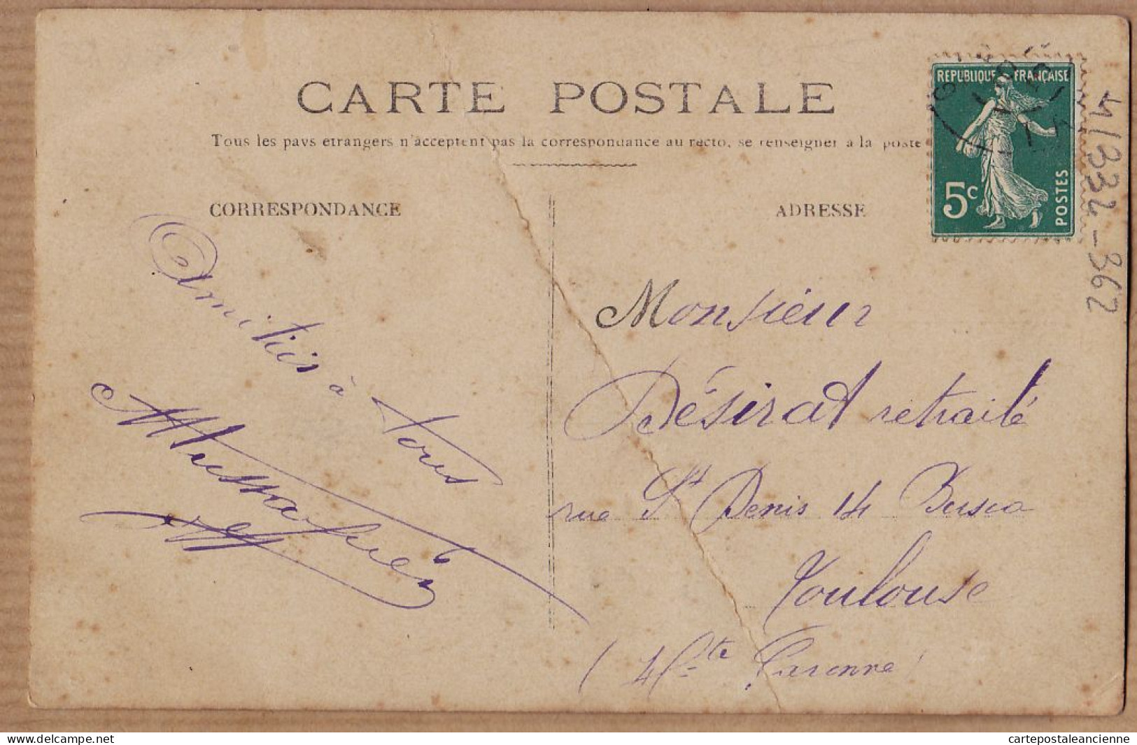 03998 / Rare Carte-Photo GREVE GRAULHET 1909-10 Militaires 1er Groupe PyréNNées Pyrénées-Orientales à DESIRAT Toulous - Graulhet
