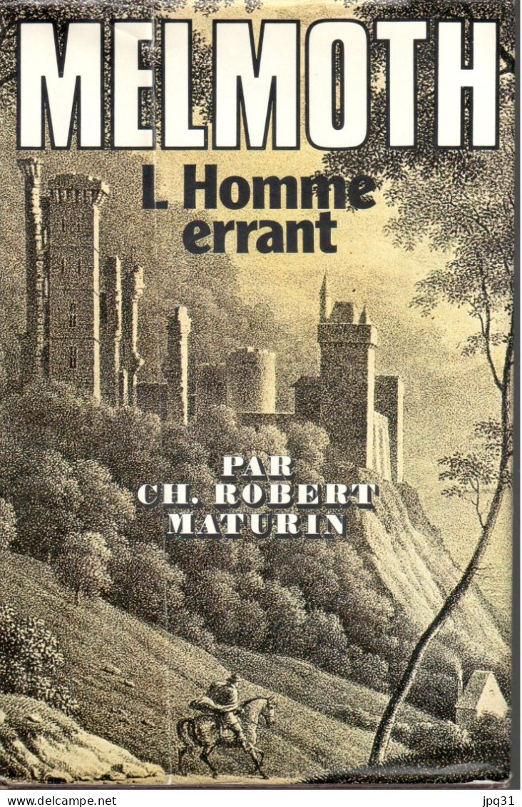 Ch. Robert Maturin - Melmoth, L’Homme Errant - 1978 - Fantásticos