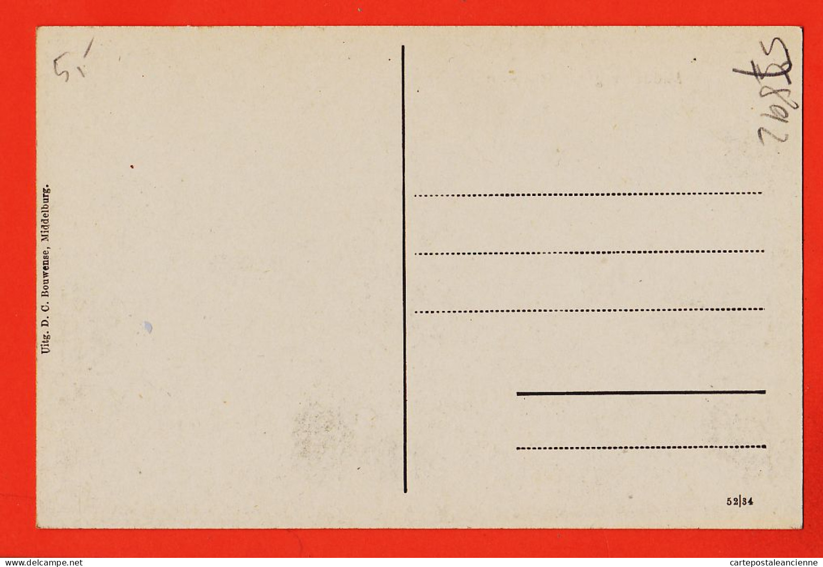 08995 / ⭐ ( In Perfecte Staat ) MIDDELBURG Zeeland Koepoort 1910s Uitg D.C BOUWENSE Nederland Pays-Bas - Middelburg