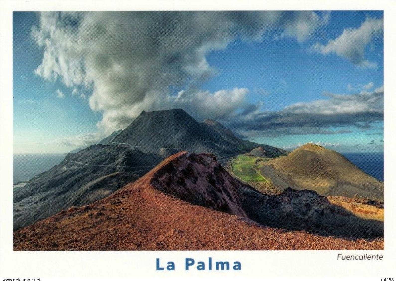1 AK La Palma * Der 438 Meter Hohe Vulkan Teneguia - Er Entstand 1971 In Der Gemeinde Fuencaliente * - La Palma
