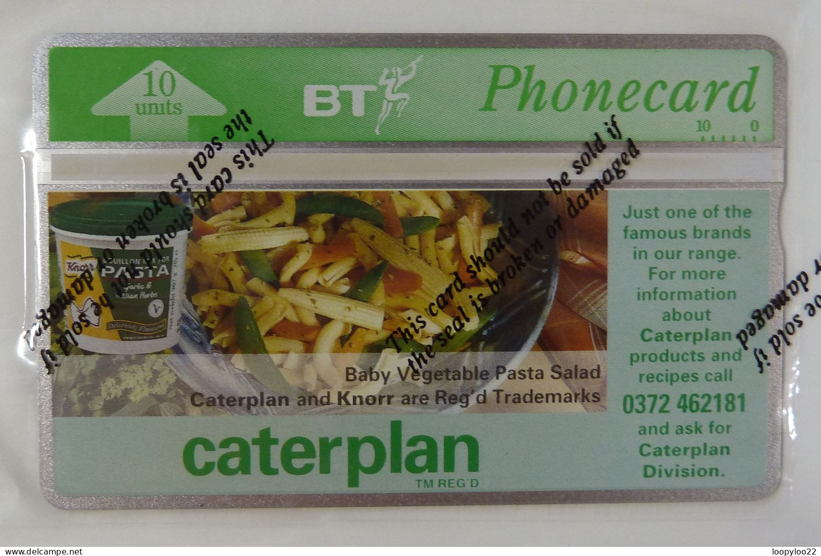 UK - Great Britain - BT & Landis & Gyr - BTP238 - Caterplan Knorr - 406B - 2000ex - Mint Blister - BT Private