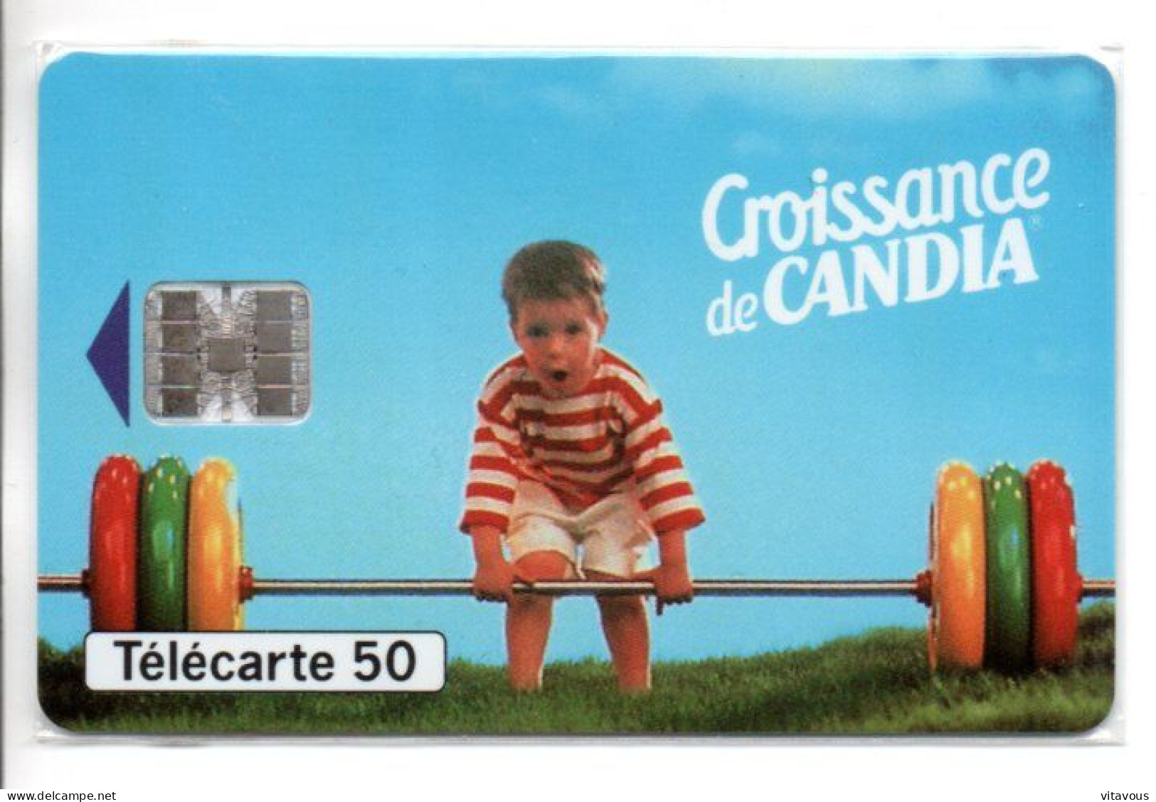 EN 649 Croissance CANDIA Télécarte FRANCE 50 Unités Phonecard  (G 1072) - 50 Unità  