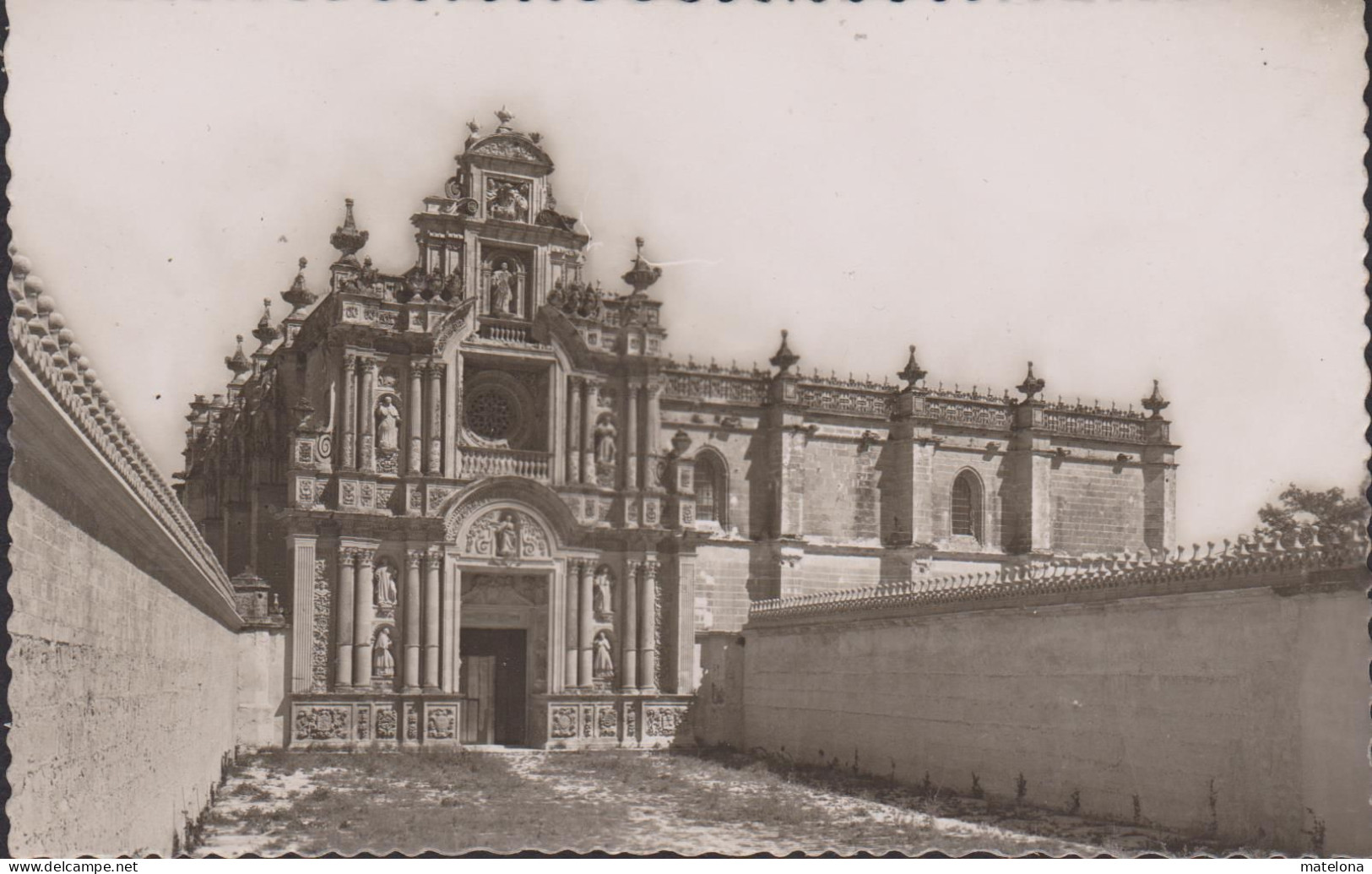 ESPAGNE ANDALUCIA JEREZ DE LA FRONTERA CADIZ CARTUJA PORTADA DE LA IGLESIA - Cádiz