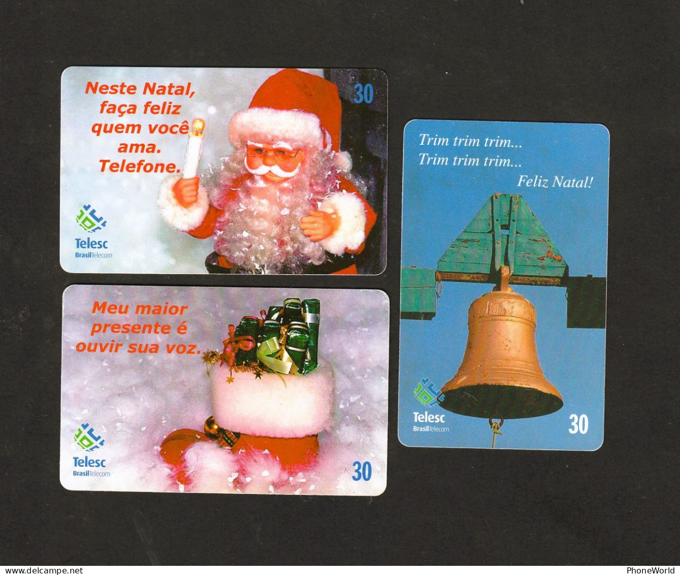 Brasil Telecom, Telesc (Santa Catarina), Natal 12/2000 & Christmas - Brazil