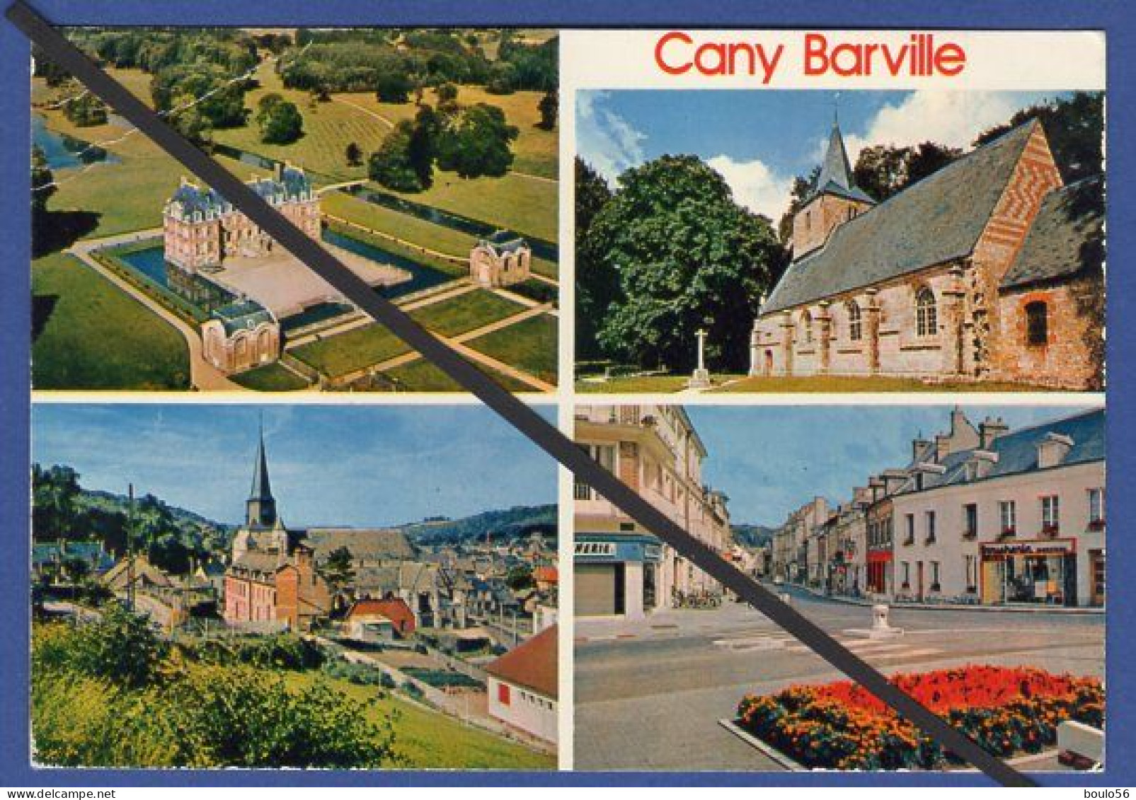 CPM -(76.Seine-Maritime )- CANY-BARVILLE - Multivues - - Cany Barville
