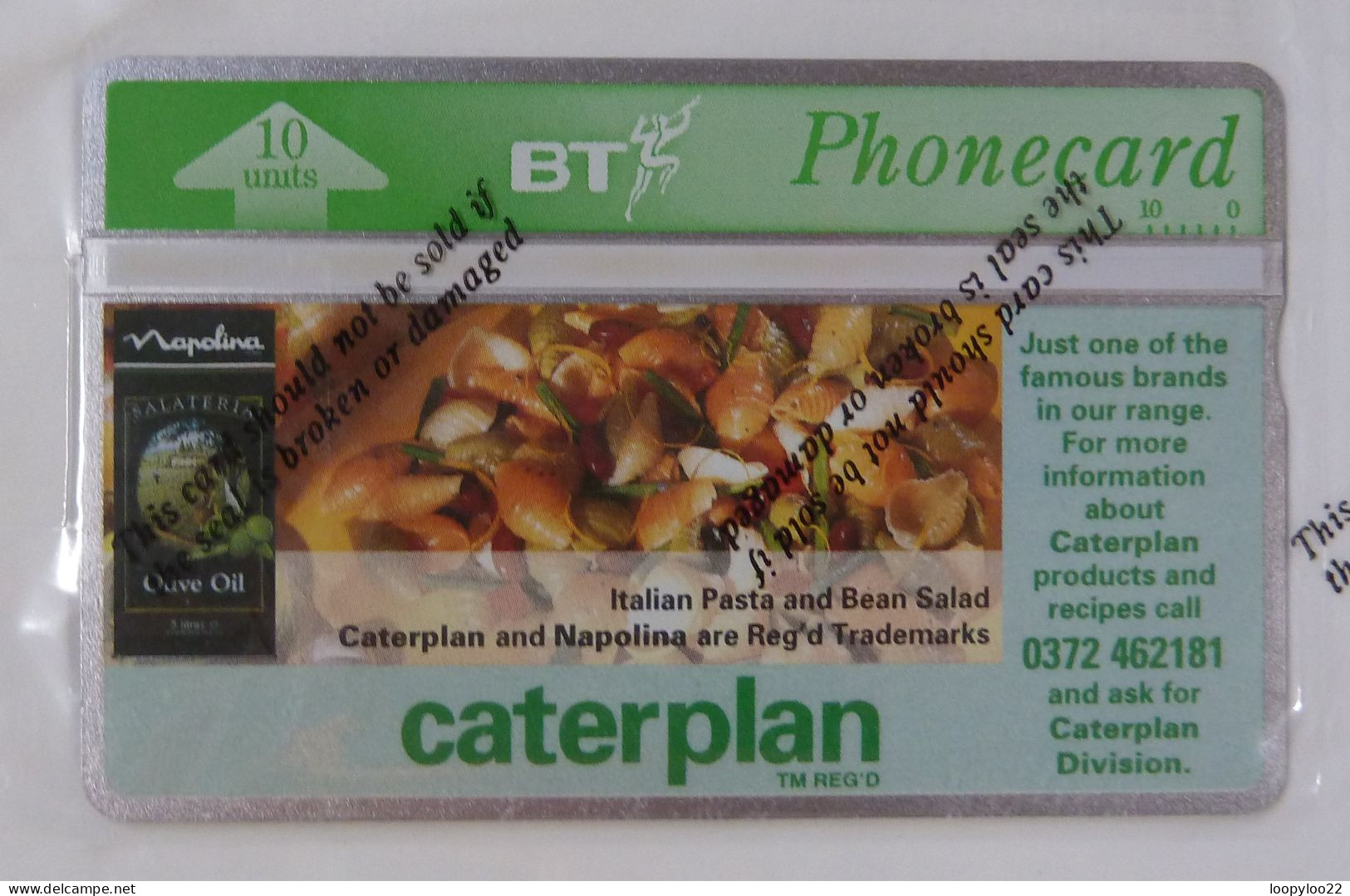 UK - Great Britain - BT & Landis & Gyr - BTP247 - Caterplan Napolina  - 408C - 2000ex - Mint Blister - BT Private