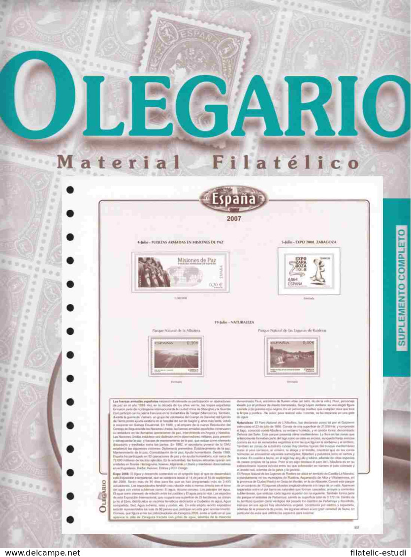 Hojas Guinea Ecuatorial Olegario - Sin Montar Protectores - 1995  (29/30) - Matériel