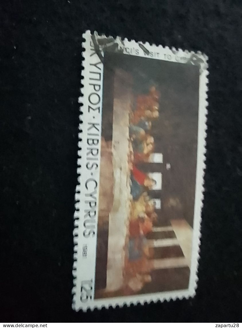 CYPRUS-1980-00   125 C          DAMGALI - Used Stamps