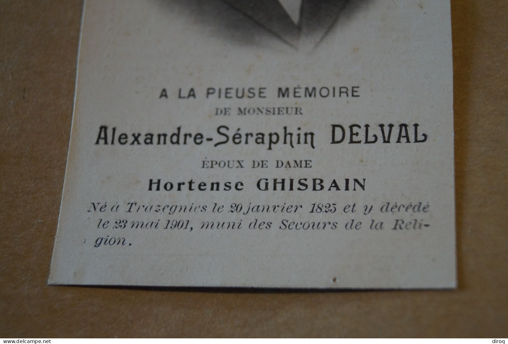 Alexandre-Séraphin Delval,Trazegnies , 1835 - 1901 - Obituary Notices