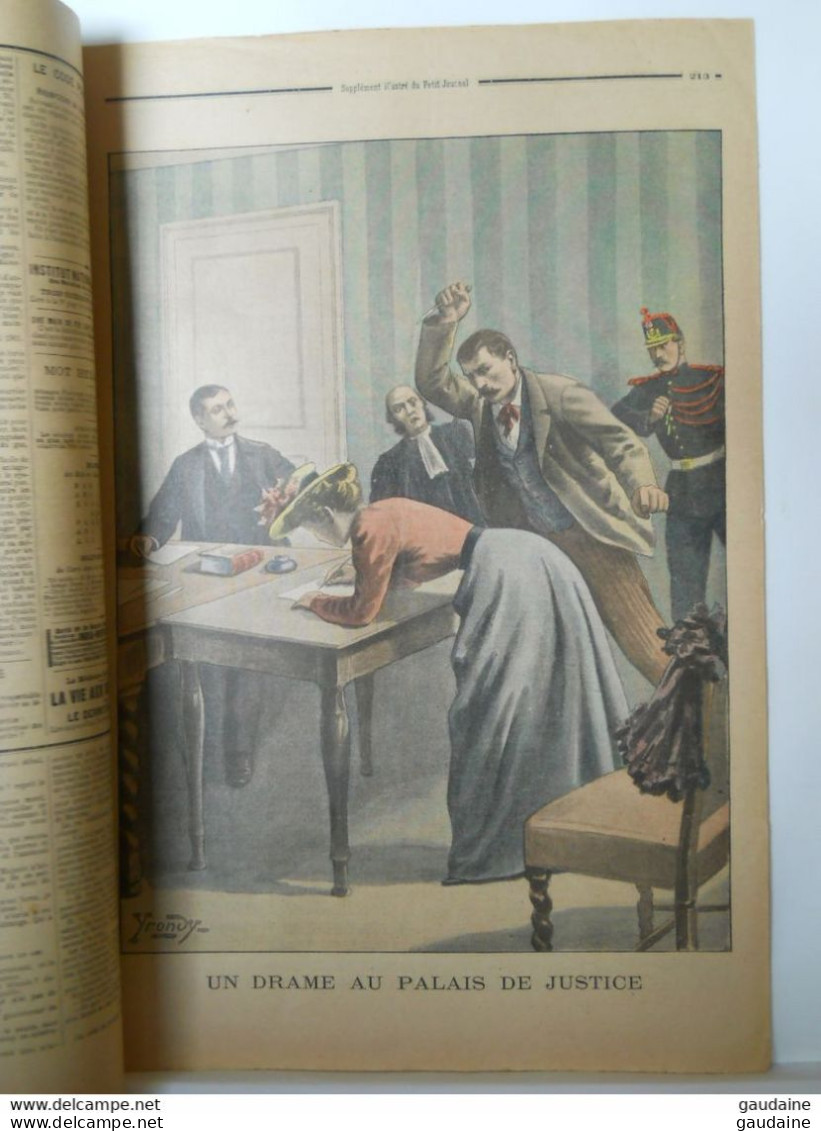 LE PETIT JOURNAL N°555 - 7 JUILLET 1901 - L'AMBASSADE MAROCAINE - MAROC - L'ARTILLERIE CONTRE LA GRELE - Le Petit Journal