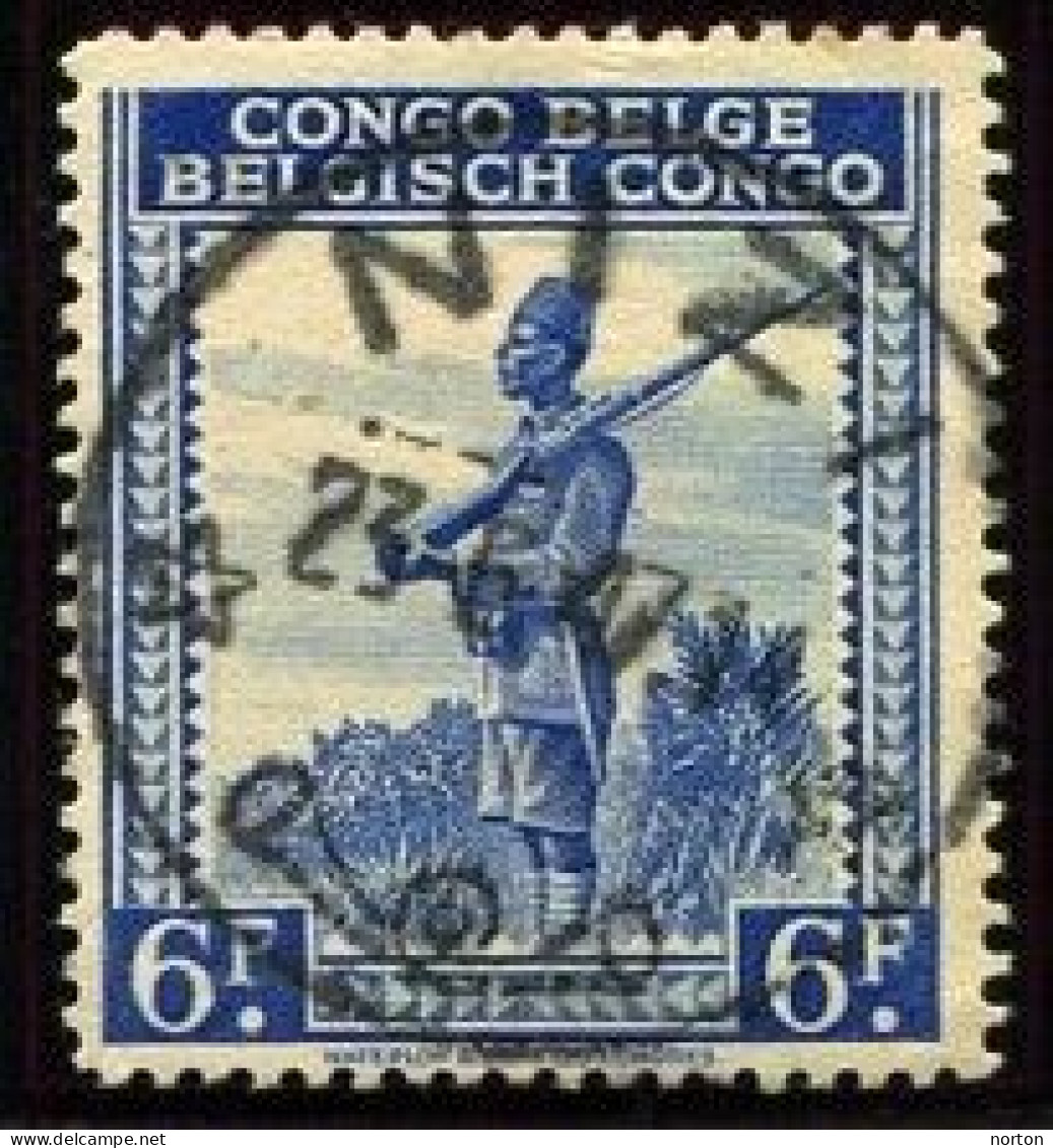 Congo Nizi Oblit. Keach 8A2 Sur C.O.B. 264 Le 23/06/1947 - Usati