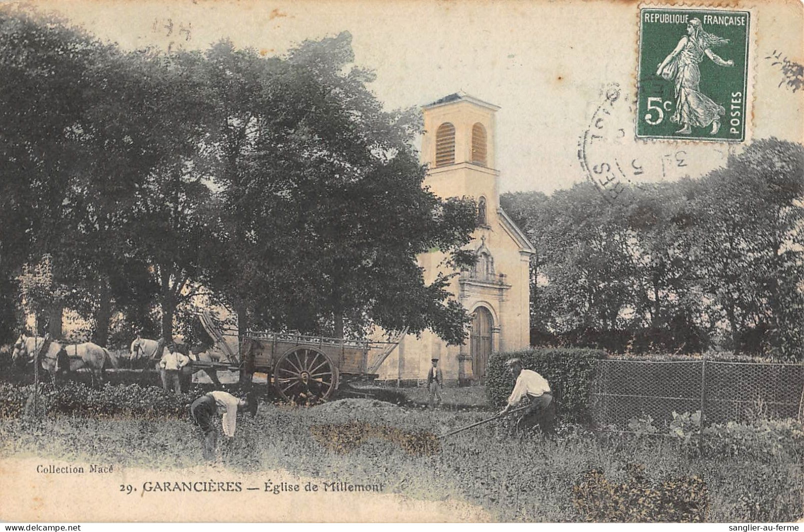 CPA 78 GARANCIERES / EGLISE DE MILLEMONT - Autres & Non Classés