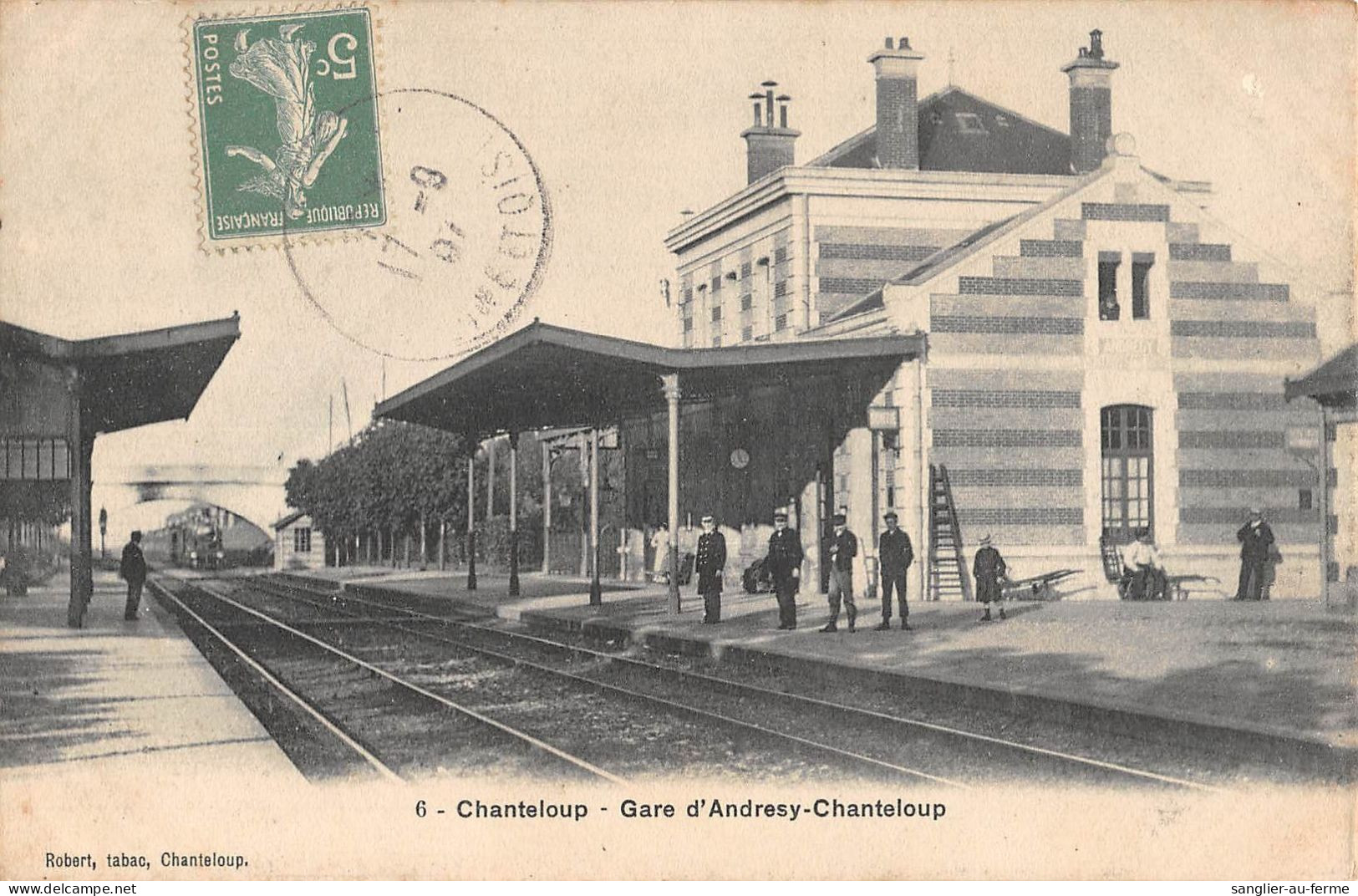 CPA 78 CHANTELOUP / GARE D'ANDRESY CHANTELOUP - Chanteloup Les Vignes
