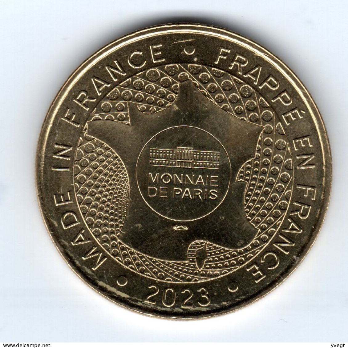 Jeton, Médaille Touristique De La Monnaie De Paris  50 CHERBOURG, La Cité De La Mer 2023 Sous-marin Le TITANIC - 2023
