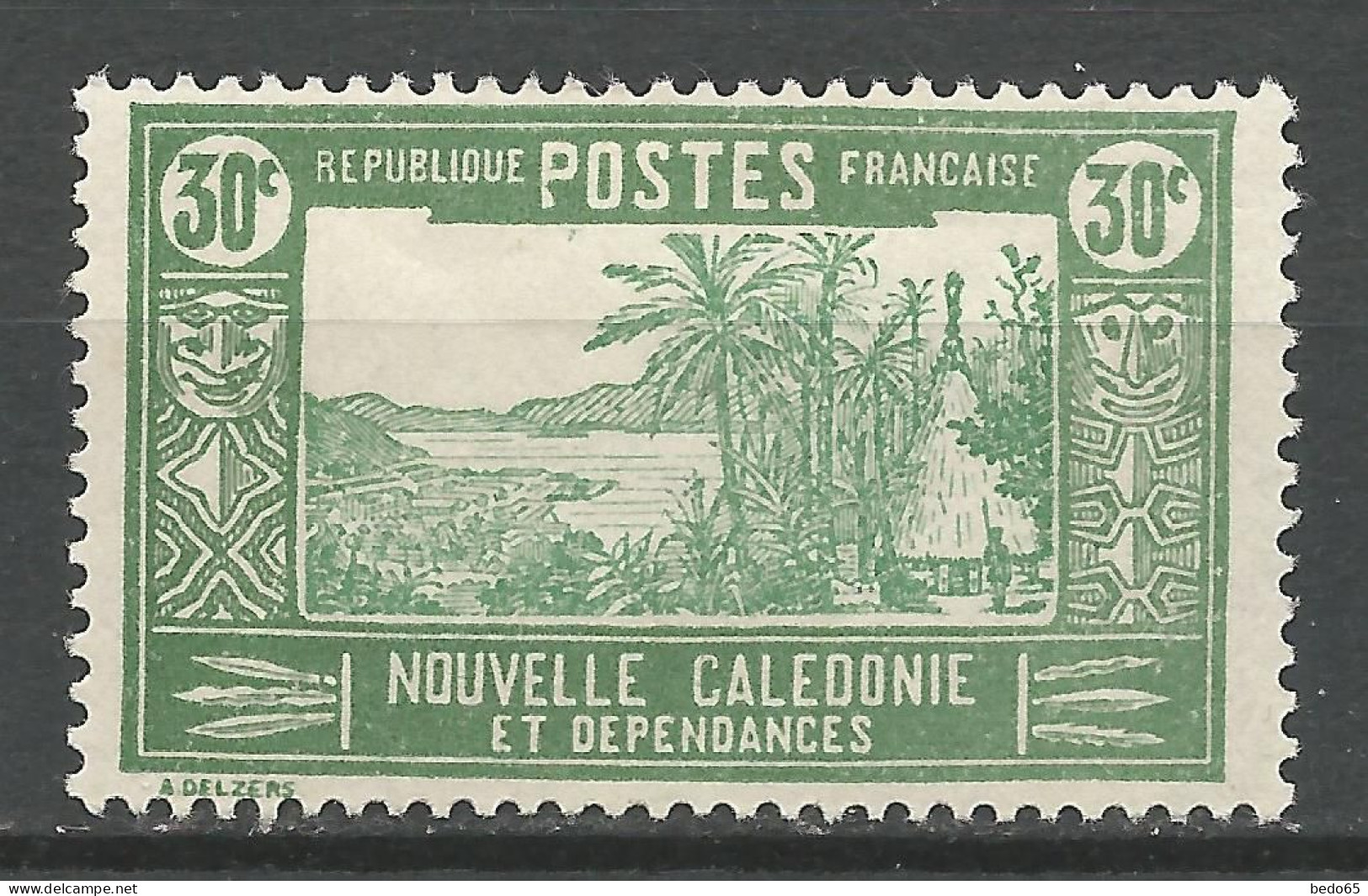 NOUVELLE-CALEDONIE N° 147 NEUF*  TRACE DE CHARNIERE  / Hinge / MH - Ongebruikt