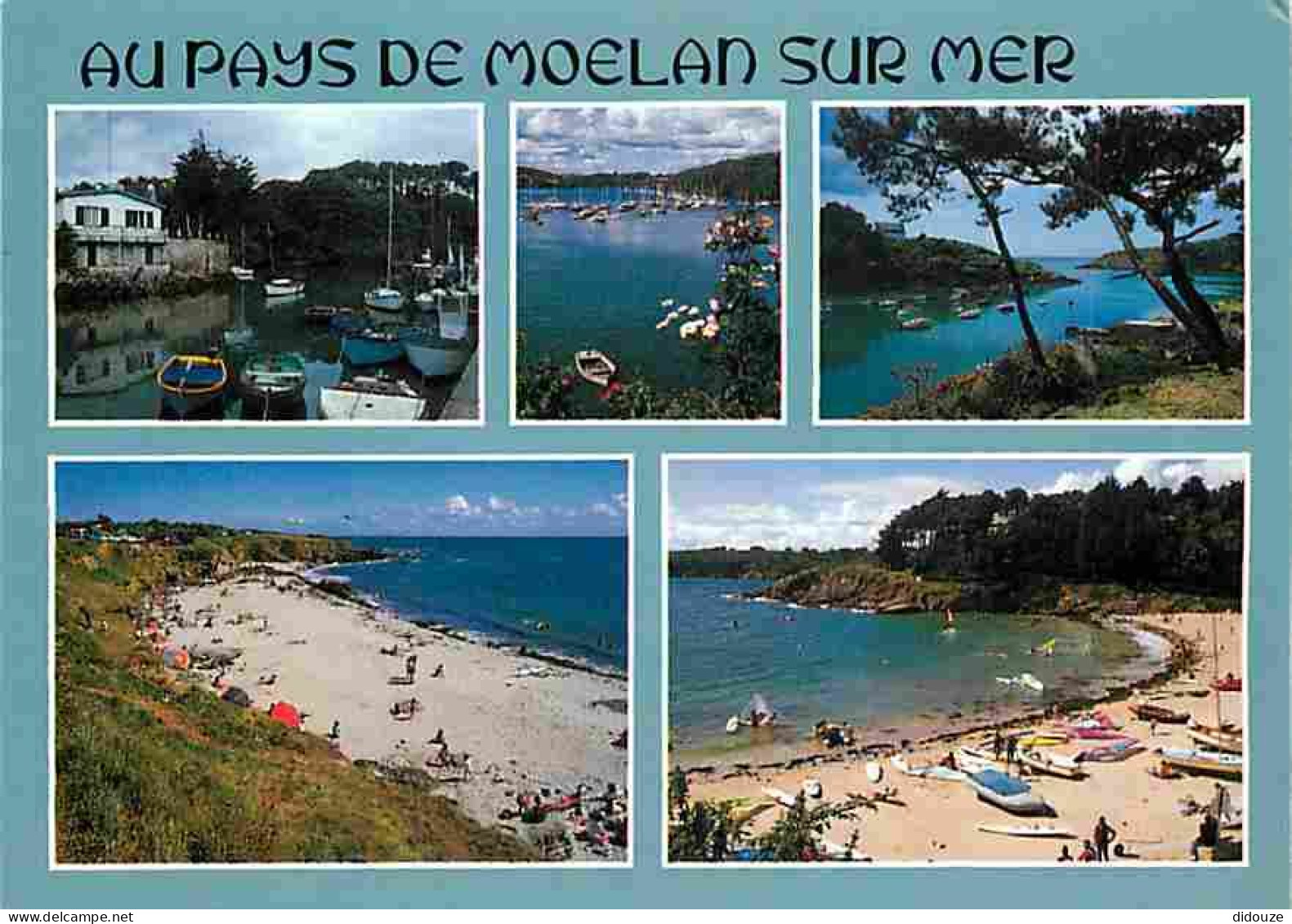 29 - Moelan Sur Mer - Multivues - Plages - Voir Scans Recto Verso  - Moëlan-sur-Mer