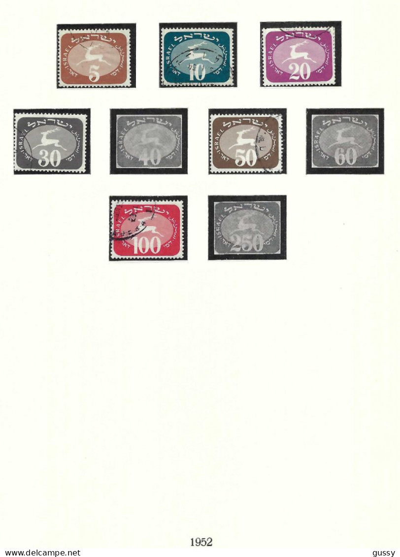 ISRAEL Ca.1948-50: Lot De Neufs** Et Obl. - Gebraucht (mit Tabs)