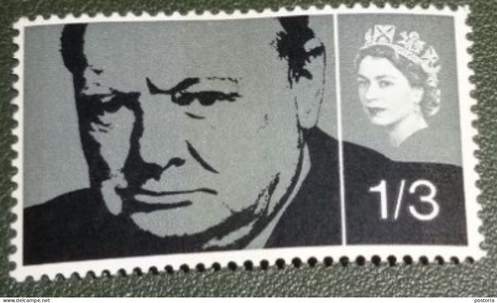 Groot-Britannië - 1965 - Michel 385 - Gebruikt - Used - Sir Winston Churchill - 1/3 - Gebraucht