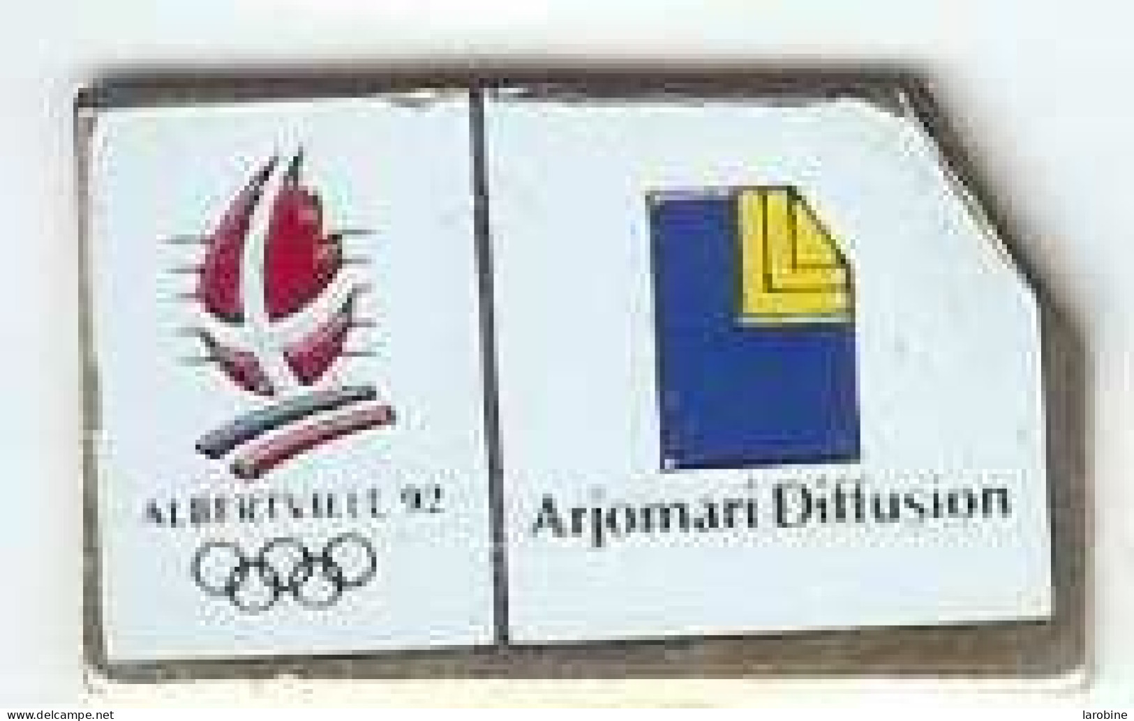 @@ Jeux Olympiques ALBERTVILLE 92 Arjomari Diffusion @@vi26a - Olympic Games