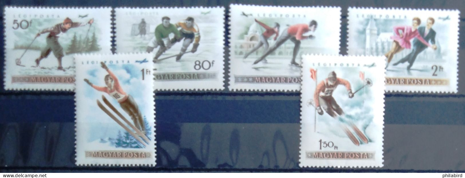 HONGRIE                          6 Timbres Dans La Série P.A  181/188                    NEUF** - Unused Stamps