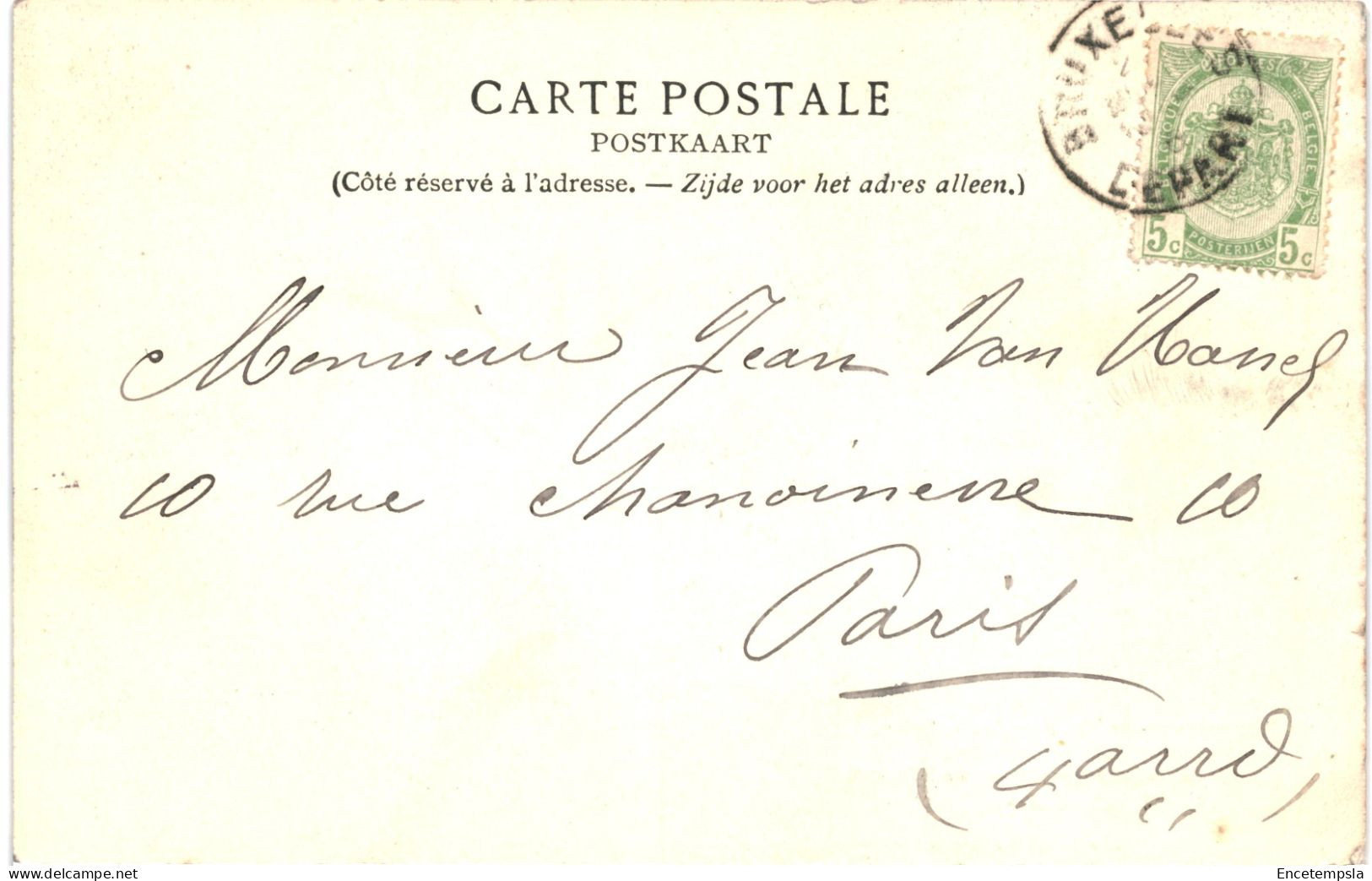 CPA Carte Postale Belgique Bruxelles 75me Anniversaire De L'indépendance Cortège Historique  Char   VM783665 - Fêtes, événements