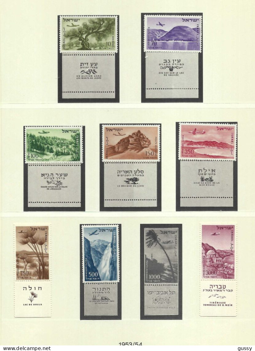 ISRAEL Ca.1952-57: Lot D' Obl. Et Neufs** - Unused Stamps (with Tabs)