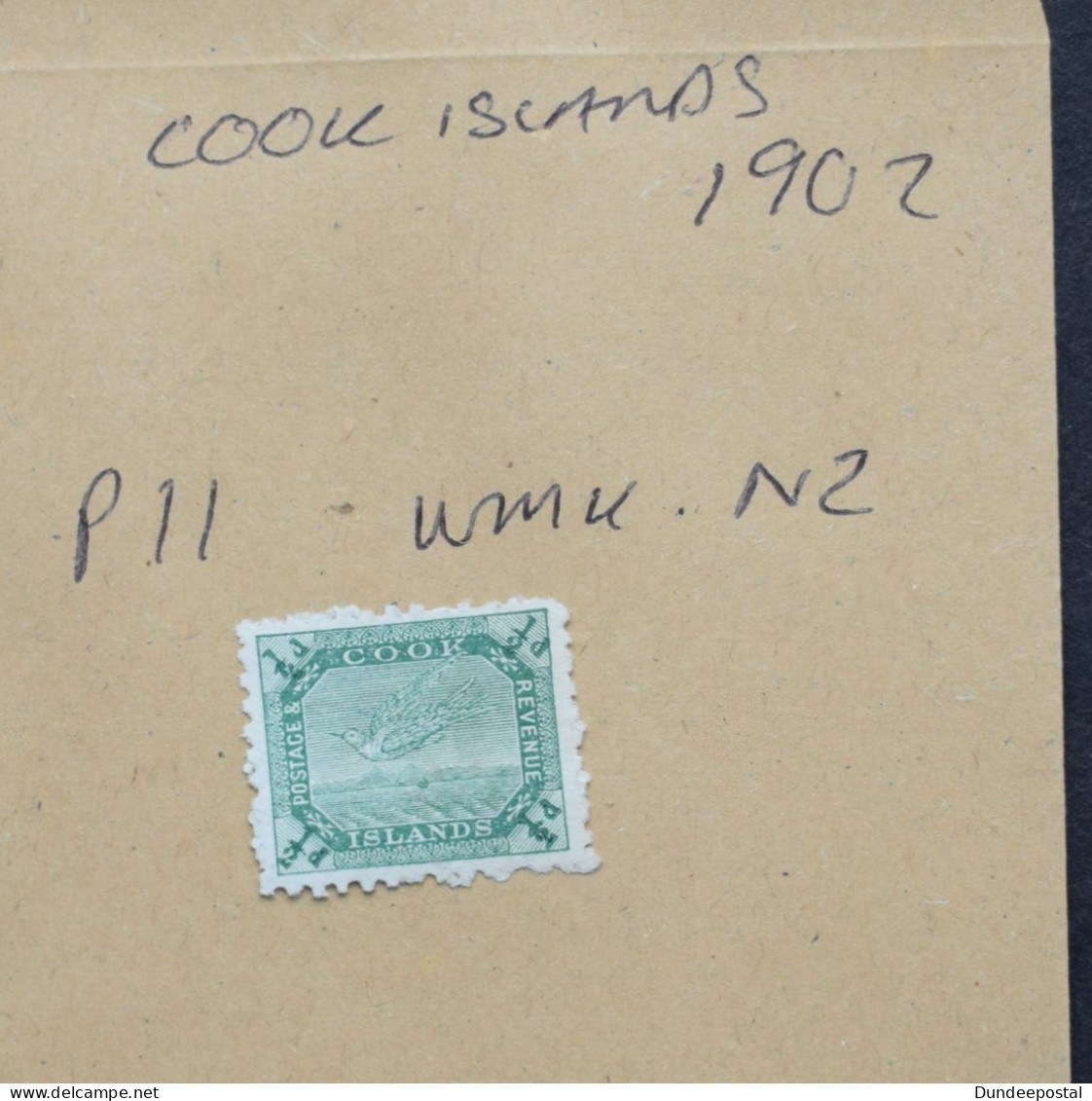 COOK ISLANDS  STAMPS P11 Wmk N2 1902   ~~L@@K~~ - Kokosinseln (Keeling Islands)