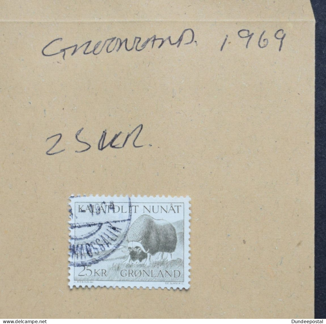 GREENLAND GRONLAND  STAMPS 25Kr  1969  ~~L@@K~~ - Usati