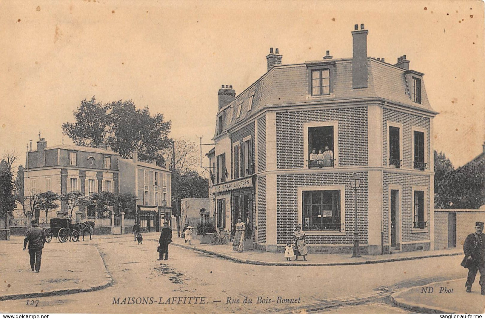 CPA 78 MAISONS LAFFITTE / RUE DU BOIS BONNET - Maisons-Laffitte