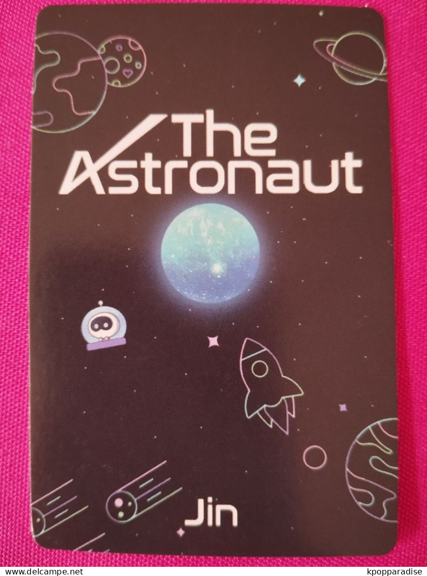 Photocard au choix  BTS Jin The astronaut